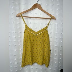 Yellow Floral Tank